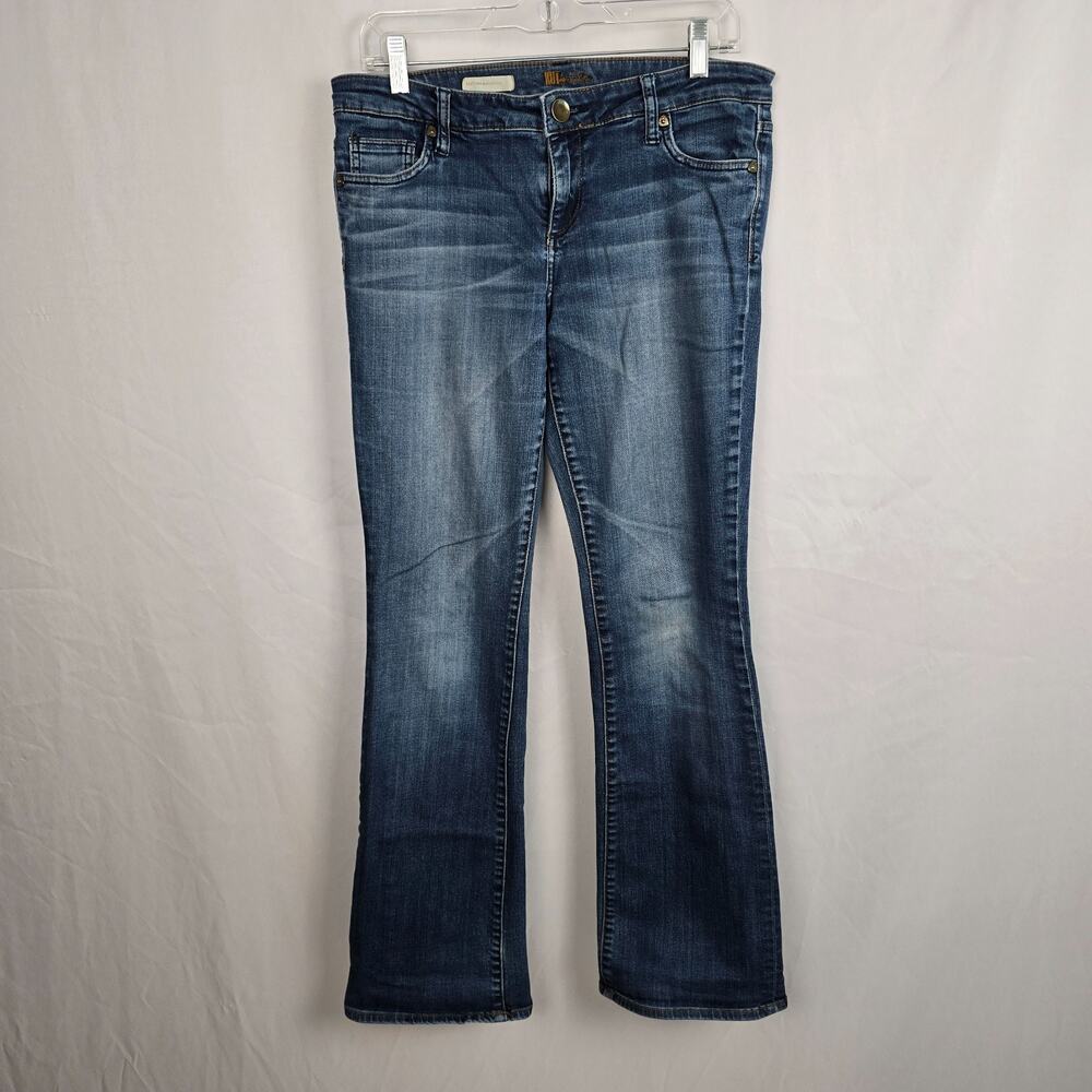 Kut from the Kloth Farrah Baby Bootcut Women's 8 Blue Medium Wash